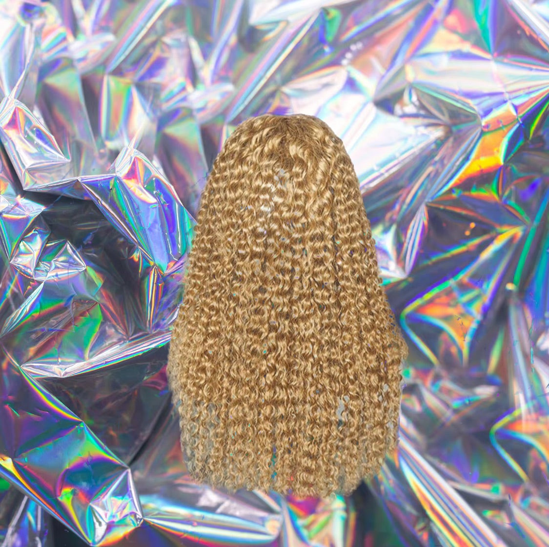 Nia - Honey Blonde Deep Wave 100% Human Hair Lace Front Wig