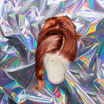 Maisie - Ginger Wavy 100% Human Hair Lace Front Wig