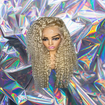 Isabelle - Blonde Deep Wave 100% Human Hair Lace Front Wig