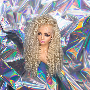 Isabelle - Blonde Deep Wave 100% Human Hair Lace Front Wig